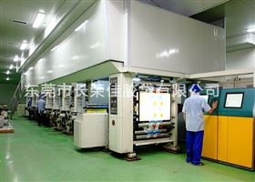 新8色印刷机车间印刷机