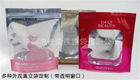 带透明窗口直立袋袋型展示