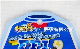 出口日本球衣外形异形袋挂孔