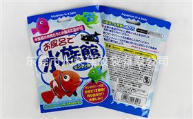 日本沐浴玩具包装袋前后效果