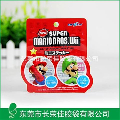 出口日本超级玛丽玩具异型袋