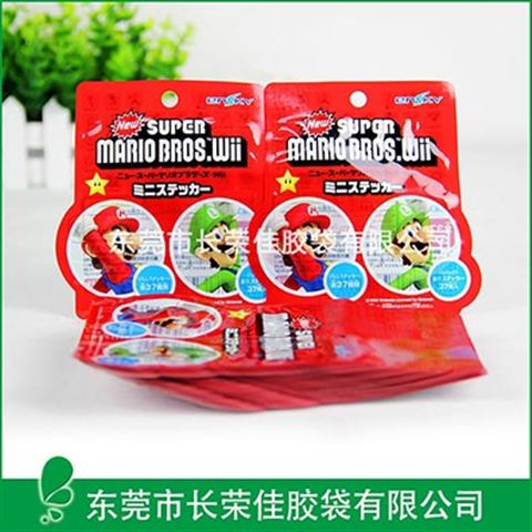出口日本超级玛丽玩具异型袋