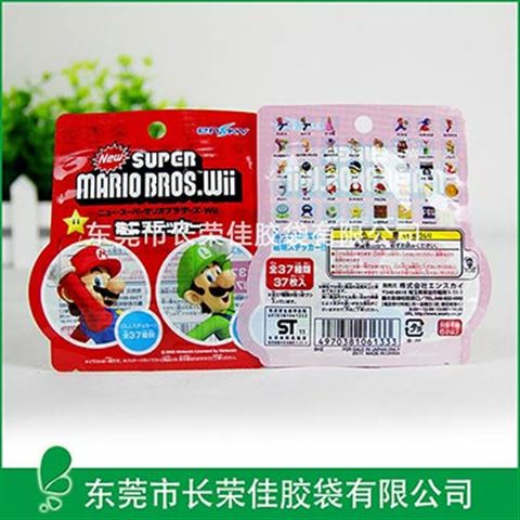 出口日本超级玛丽玩具异型袋