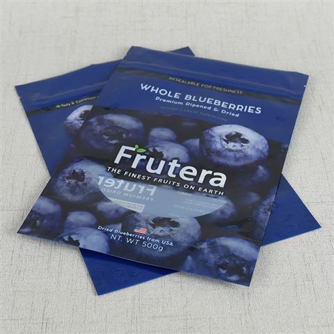 果干食品包装袋——蓝莓包装袋印刷