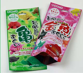 金鱼和乌龟食品包装袋袋型