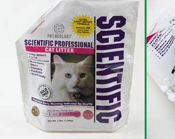 宠物猫粮包装袋直立效果