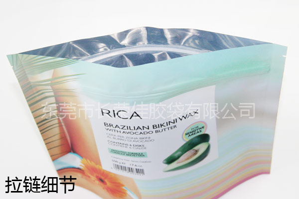 铝箔自立自封拉链袋材质和拉链