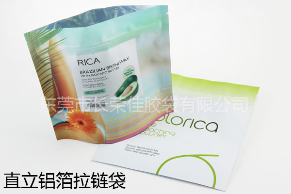 铝箔自立自封拉链袋袋型