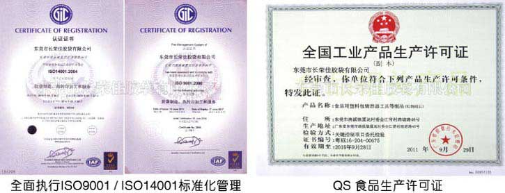 ISO9001、QS