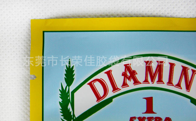 玉米粉食品铝箔包装袋撕口