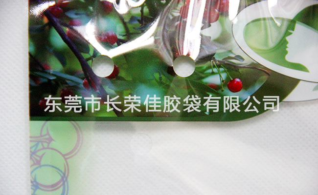樱桃拉链包装袋气孔