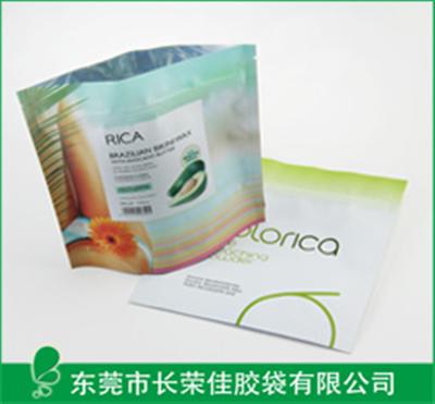 巴西化妆品铝箔自立自封拉链袋