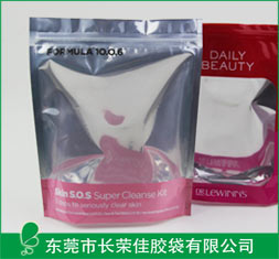 风琴拉链袋——带透明窗口底风琴直立拉链袋
