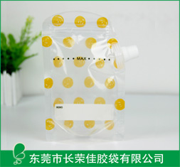 自立自封拉链吸嘴袋