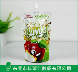 苹果爽自立吸嘴铝箔袋