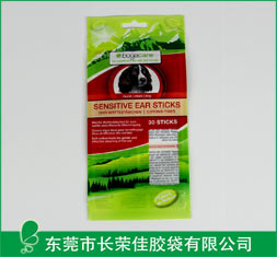 出口狗粮站立拉链袋